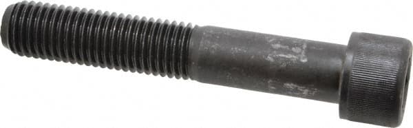 Value Collection - 3/4-10 UNC Hex Socket Drive, Socket Cap Screw - Alloy Steel, Black Oxide Finish, Partially Threaded, 4-1/2" Length Under Head - Americas Industrial Supply