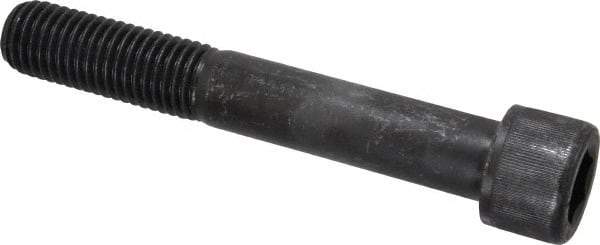 Value Collection - 3/4-10 UNC Hex Socket Drive, Socket Cap Screw - Alloy Steel, Black Oxide Finish, Partially Threaded, 5" Length Under Head - Americas Industrial Supply