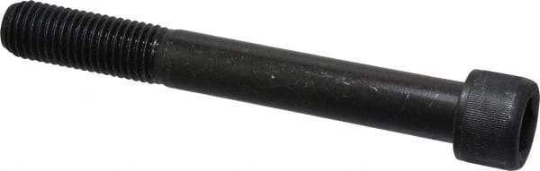 Value Collection - 3/4-10 UNC Hex Socket Drive, Socket Cap Screw - Alloy Steel, Black Oxide Finish, Partially Threaded, 6" Length Under Head - Americas Industrial Supply