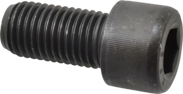 Value Collection - 1-8 UNC Hex Socket Drive, Socket Cap Screw - Alloy Steel, Black Oxide Finish, Fully Threaded, 2" Length Under Head - Americas Industrial Supply