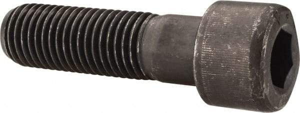 Value Collection - 1-8 UNC Hex Socket Drive, Socket Cap Screw - Alloy Steel, Black Oxide Finish, Partially Threaded, 3-1/2" Length Under Head - Americas Industrial Supply
