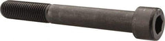 Value Collection - 1-8 UNC Hex Socket Drive, Socket Cap Screw - Alloy Steel, Black Oxide Finish, Partially Threaded, 8" Length Under Head - Americas Industrial Supply
