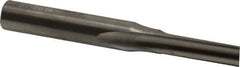 Onsrud - 3/16" Diam, 1/4" Shank Diam, 5/8" Length of Cut, 1 Flute Single Edge Straight Router Bit - 2" Overall Length, Left Hand Cut, Solid Carbide - Americas Industrial Supply