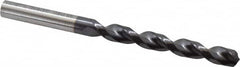 Guhring - 0.3543" 130° Powdered Metal Jobber Drill - FIREX Finish, Right Hand Cut, Parabolic Flute, Straight Shank, 4-29/32" OAL, Cone Relief Point - Americas Industrial Supply