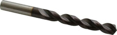 Guhring - 0.5118" 130° Powdered Metal Jobber Drill - FIREX Finish, Right Hand Cut, Parabolic Flute, Straight Shank, 5-15/16" OAL, Cone Relief Point - Americas Industrial Supply