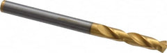 Guhring - #18 140° Spiral Flute Solid Carbide Screw Machine Drill Bit - Americas Industrial Supply
