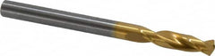 Guhring - #13 140° Spiral Flute Solid Carbide Screw Machine Drill Bit - Americas Industrial Supply