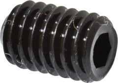 Value Collection - #8-36 UNF, 1/4" OAL, Cup Point Set Screw - Grade 8 Alloy Steel, 5/64" Key - Americas Industrial Supply