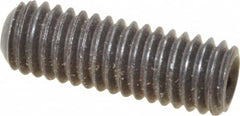 Value Collection - #8-36 UNF, 1/2" OAL, Cup Point Set Screw - Grade 8 Alloy Steel, 5/64" Key - Americas Industrial Supply