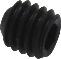 Value Collection - #10-32 UNF, 3/16" OAL, Cup Point Set Screw - Grade 8 Alloy Steel, 3/32" Key - Americas Industrial Supply