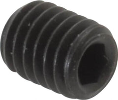 Value Collection - #10-32 UNF, 1/4" OAL, Cup Point Set Screw - Grade 8 Alloy Steel, 3/32" Key - Americas Industrial Supply