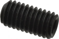 Value Collection - #10-32 UNF, 3/8" OAL, Cup Point Set Screw - Grade 8 Alloy Steel, 3/32" Key - Americas Industrial Supply