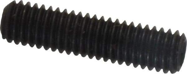 Value Collection - #10-32 UNF, 3/4" OAL, Cup Point Set Screw - Grade 8 Alloy Steel, 3/32" Key - Americas Industrial Supply