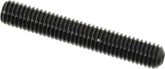 Value Collection - #10-32 UNF, 1-1/4" OAL, Cup Point Set Screw - Grade 8 Alloy Steel, 3/32" Key - Americas Industrial Supply