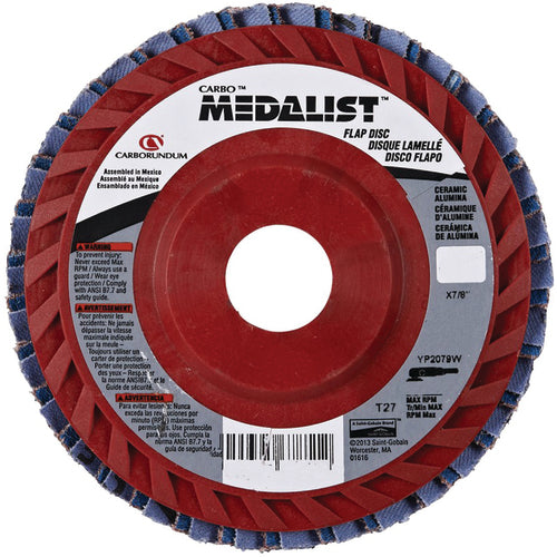4 1/2″ × 7/8 120 Grit Flap Disc - Americas Industrial Supply