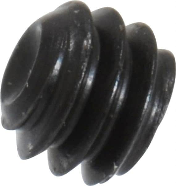 Value Collection - #2-56 UNC, 1/16" OAL, Cup Point Set Screw - Grade 8 Alloy Steel, 0.035" Key - Americas Industrial Supply