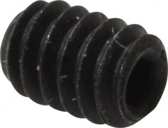 Value Collection - #2-56 UNC, 1/8" OAL, Cup Point Set Screw - Grade 8 Alloy Steel, 0.035" Key - Americas Industrial Supply