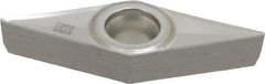 Seco - VCGT331 AL Grade KX Carbide Turning Insert - Uncoated, 35° Diamond, 3/8" Inscr Circle, 3/16" Thick, 1/64" Corner Radius - Americas Industrial Supply