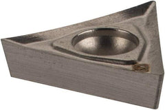 Seco - TCGT21.50.5 AL Grade KX Carbide Turning Insert - Uncoated, 60° Triangle, 1/4" Inscr Circle, 3/32" Thick, 0.0078" Corner Radius - Americas Industrial Supply