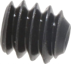 Value Collection - #4-40 UNC, 1/8" OAL, Cup Point Set Screw - Grade 8 Alloy Steel, 0.05" Key - Americas Industrial Supply