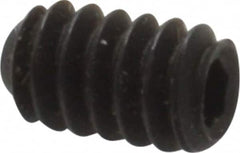 Value Collection - #4-40 UNC, 3/16" OAL, Cup Point Set Screw - Grade 8 Alloy Steel, 0.05" Key - Americas Industrial Supply