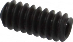 Value Collection - #4-40 UNC, 1/4" OAL, Cup Point Set Screw - Grade 8 Alloy Steel, 0.05" Key - Americas Industrial Supply