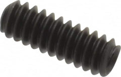 Value Collection - #4-40 UNC, 5/16" OAL, Cup Point Set Screw - Grade 8 Alloy Steel, 0.05" Key - Americas Industrial Supply