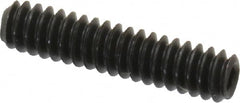 Value Collection - #4-40 UNC, 1/2" OAL, Cup Point Set Screw - Grade 8 Alloy Steel, 0.05" Key - Americas Industrial Supply