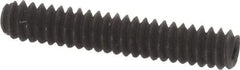 Value Collection - #4-40 UNC, 5/8" OAL, Cup Point Set Screw - Grade 8 Alloy Steel, 0.05" Key - Americas Industrial Supply