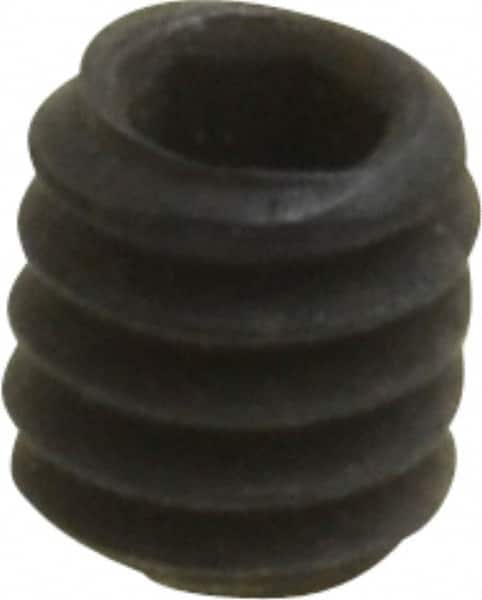 Value Collection - #5-40 UNC, 1/8" OAL, Cup Point Set Screw - Grade 8 Alloy Steel, 1/16" Key - Americas Industrial Supply