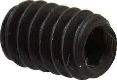 Value Collection - #5-40 UNC, 3/16" OAL, Cup Point Set Screw - Grade 8 Alloy Steel, 1/16" Key - Americas Industrial Supply
