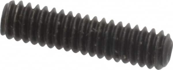 Value Collection - #5-40 UNC, 1/2" OAL, Cup Point Set Screw - Grade 8 Alloy Steel, 1/16" Key - Americas Industrial Supply