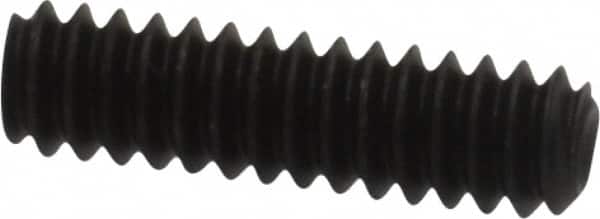 Value Collection - #6-32 UNC, 1/2" OAL, Cup Point Set Screw - Grade 8 Alloy Steel, 1/16" Key - Americas Industrial Supply