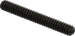 Value Collection - #6-32 UNC, 1" OAL, Cup Point Set Screw - Grade 8 Alloy Steel, 1/16" Key - Americas Industrial Supply