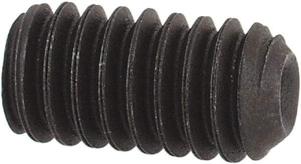 Value Collection - #8-32 UNC, 5/16" OAL, Cup Point Set Screw - Grade 8 Alloy Steel, 5/64" Key - Americas Industrial Supply
