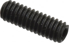 Value Collection - #8-32 UNC, 1/2" OAL, Cup Point Set Screw - Grade 8 Alloy Steel, 5/64" Key - Americas Industrial Supply