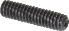Value Collection - #8-32 UNC, 5/8" OAL, Cup Point Set Screw - Grade 8 Alloy Steel, 5/64" Key - Americas Industrial Supply
