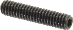 Value Collection - #8-32 UNC, 3/4" OAL, Cup Point Set Screw - Grade 8 Alloy Steel, 5/64" Key - Americas Industrial Supply