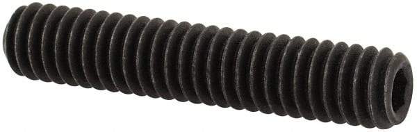 Value Collection - #8-32 UNC, 7/8" OAL, Cup Point Set Screw - Grade 8 Alloy Steel, 5/64" Key - Americas Industrial Supply