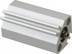 SMC PNEUMATICS - 1" Stroke x 1/2" Bore Double Acting Air Cylinder - 10-32 Port, 8-32 Rod Thread, 145 Max psi, 15 to 160°F - Americas Industrial Supply
