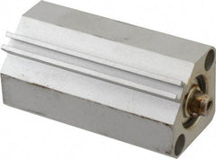 SMC PNEUMATICS - 1-15/16" Stroke x 3/4" Bore Double Acting Air Cylinder - 10-32 Port, 10-32 Rod Thread, 145 Max psi, 15 to 160°F - Americas Industrial Supply