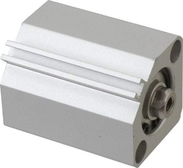 SMC PNEUMATICS - 1" Stroke x 1" Bore Double Acting Air Cylinder - 10-32 Port, 1/4-28 Rod Thread, 145 Max psi, 15 to 160°F - Americas Industrial Supply