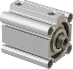 SMC PNEUMATICS - 1" Stroke x 1-1/2" Bore Double Acting Air Cylinder - 1/8 Port, 3/8-24 Rod Thread, 145 Max psi, 15 to 160°F - Americas Industrial Supply