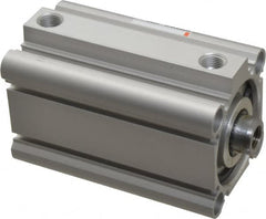 SMC PNEUMATICS - 1-15/16" Stroke x 1-1/2" Bore Double Acting Air Cylinder - 1/8 Port, 3/8-24 Rod Thread, 145 Max psi, 15 to 160°F - Americas Industrial Supply