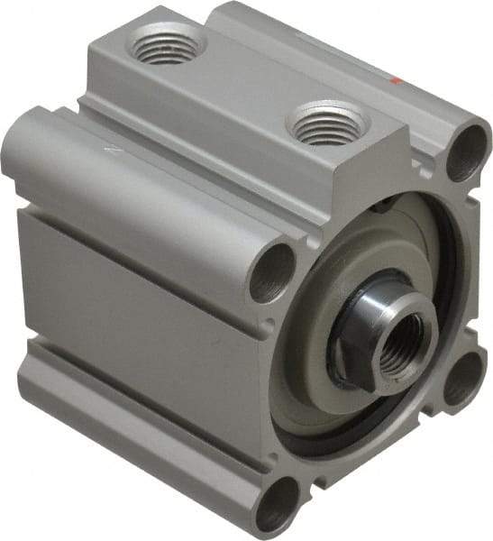 SMC PNEUMATICS - 3/4" Stroke x 2" Bore Double Acting Air Cylinder - 1/4 Port, 1/2-20 Rod Thread, 145 Max psi, 15 to 160°F - Americas Industrial Supply