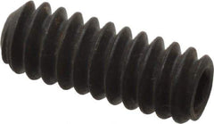 Value Collection - #10-24 UNC, 1/2" OAL, Cup Point Set Screw - Grade 8 Alloy Steel, 3/32" Key - Americas Industrial Supply
