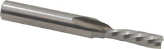 Onsrud - 3/16" Cutting Diam x 5/8" Length of Cut, 1 Flute, Downcut Spiral Router Bit - Uncoated, Right Hand Cut, Solid Carbide, 2" OAL x 1/4" Shank Diam, Single Edge, 21° Helix Angle - Americas Industrial Supply