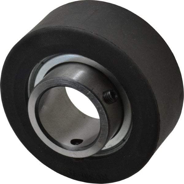 Value Collection - 1-3/16" ID x 2.441" OD, 4,300 Lb Dynamic Capacity, Cylindrical Insert Bearing - 2,500 Lb Static Capacity - Americas Industrial Supply