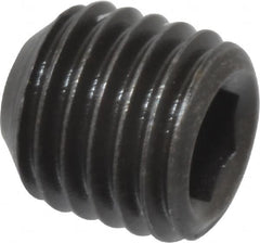 Value Collection - 5/16-24 UNF, 5/16" OAL, Cup Point Set Screw - Grade 8 Alloy Steel, 5/32" Key - Americas Industrial Supply