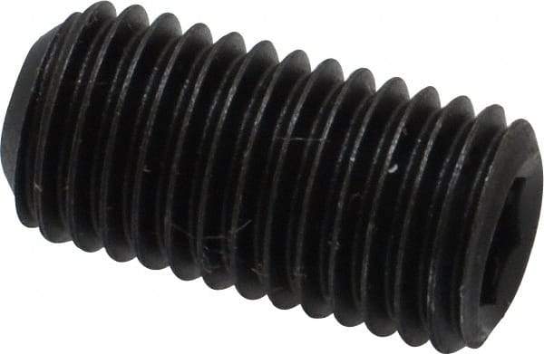 Value Collection - 5/16-24 UNF, 5/8" OAL, Cup Point Set Screw - Grade 8 Alloy Steel, 5/32" Key - Americas Industrial Supply